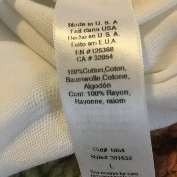 Anthropologie Left of Center Cotton Tunic Top Large NWT - Picture 7 of 10